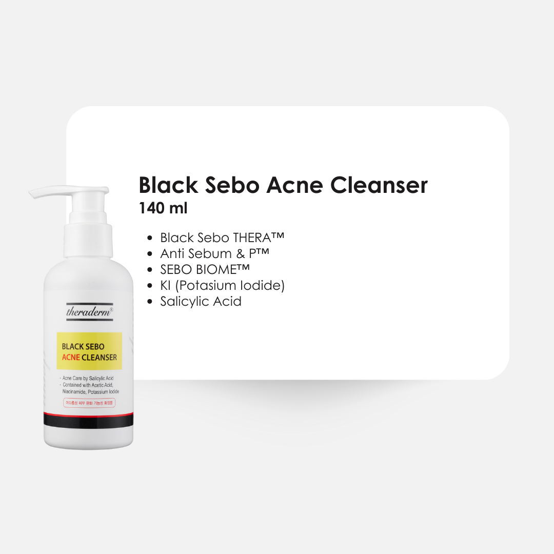 Black Sebo Acne Cleanser 140 ml