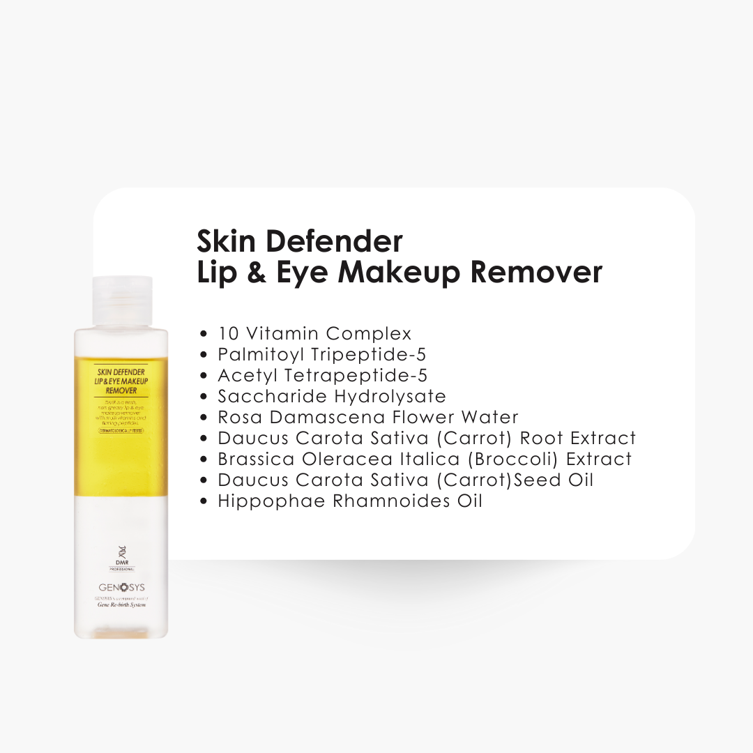 Skin Defender Lip & Eye Make Up Remover