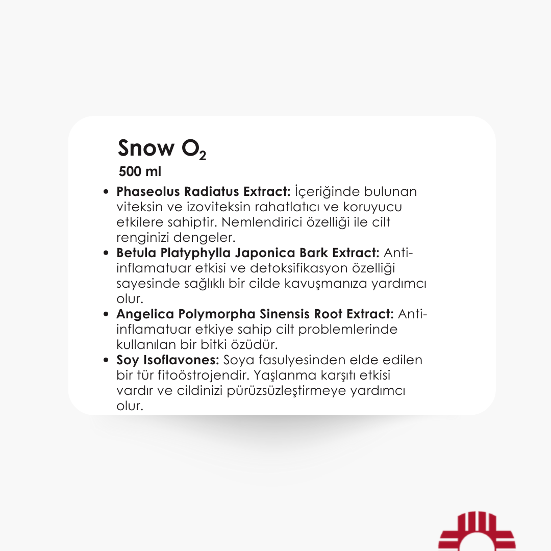 Snow O2 Cleanser 500 ml