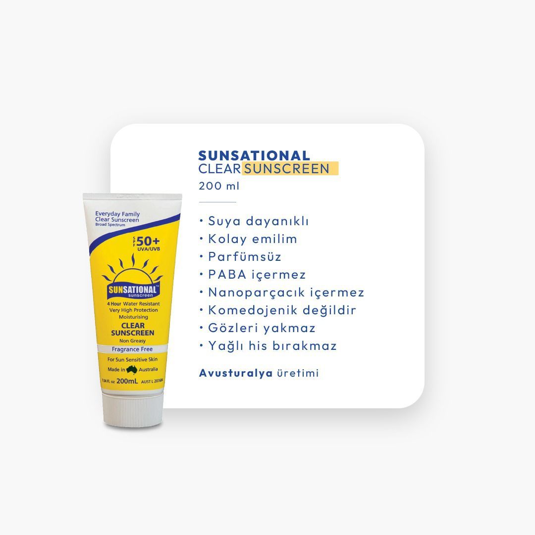 Sunsational 50 SPF Güneş Koruyucu 200 ml