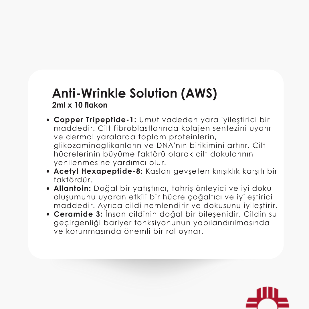 AWS (Anti Wrinkle Solution)