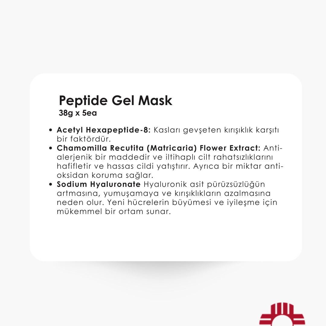 Peptide Gel Mask