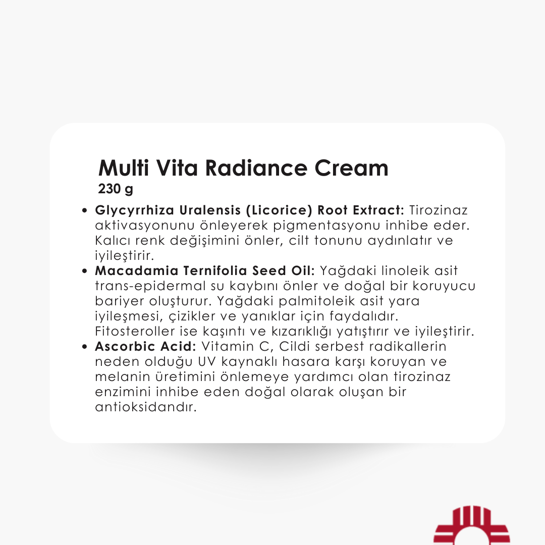 MVC (Multi Vita Radiance Cream) 230 ml