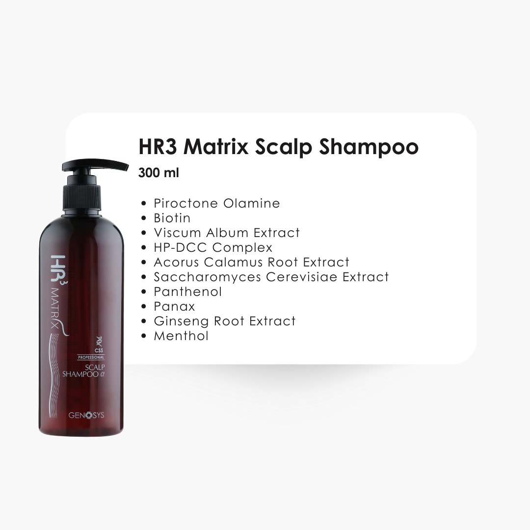 HR³ Matrix Scalp Shampoo α 300 ml