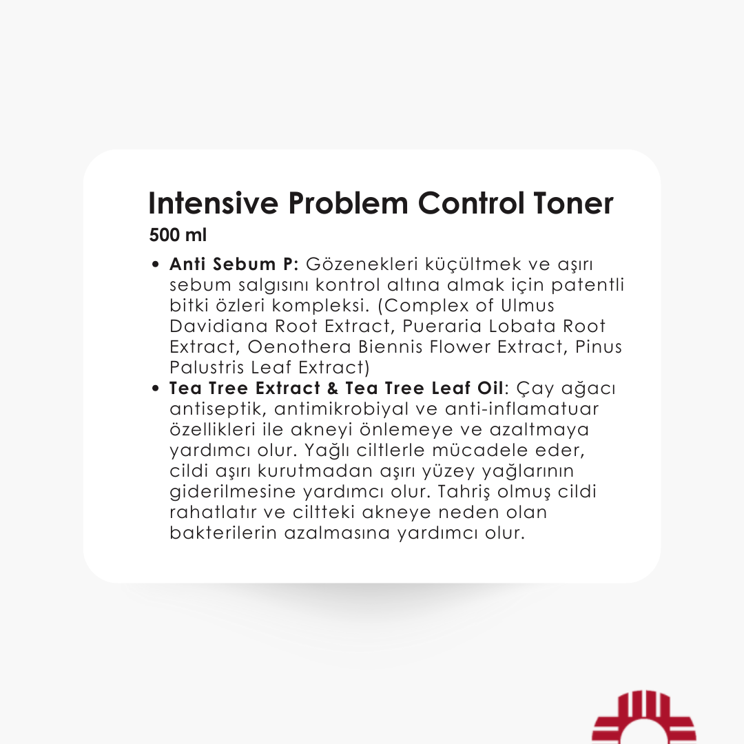 Intensive Problem Control Toner 500 ml