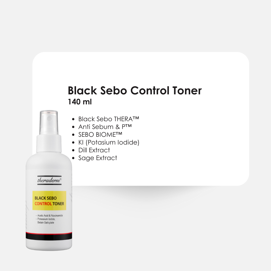 Black Sebo Control Toner 140 ml