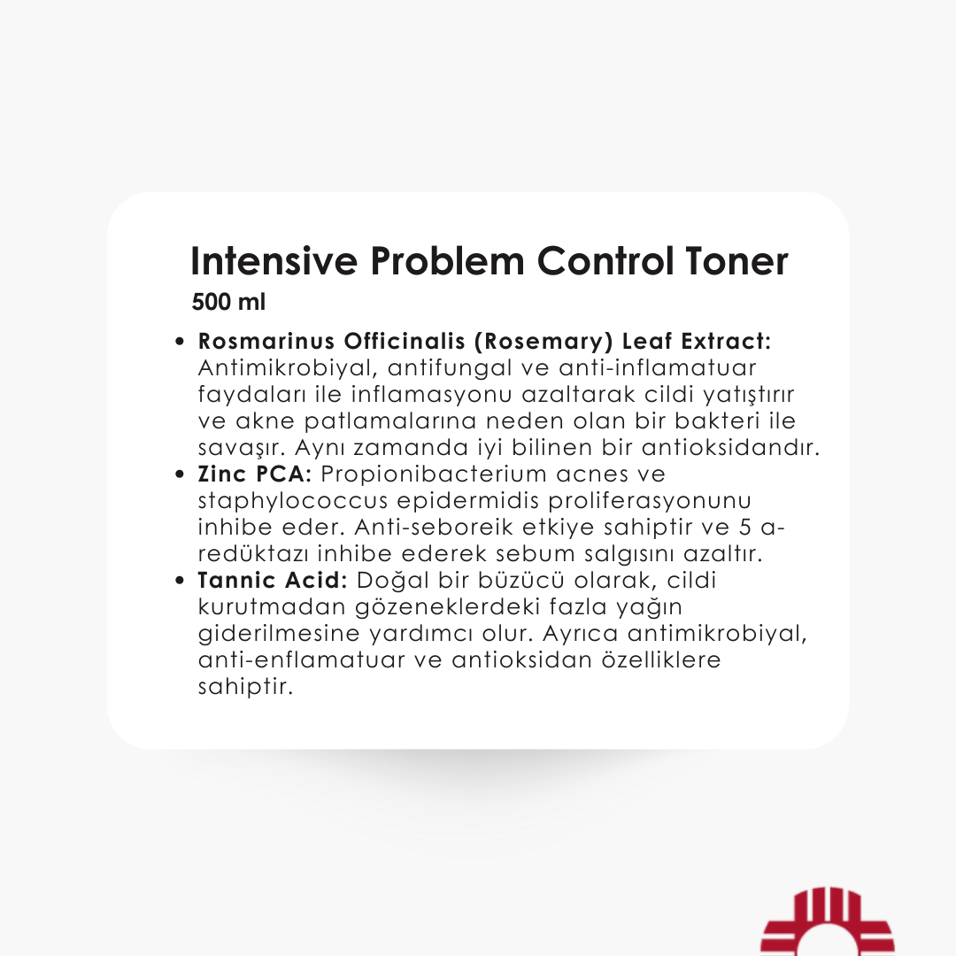 Intensive Problem Control Toner 500 ml